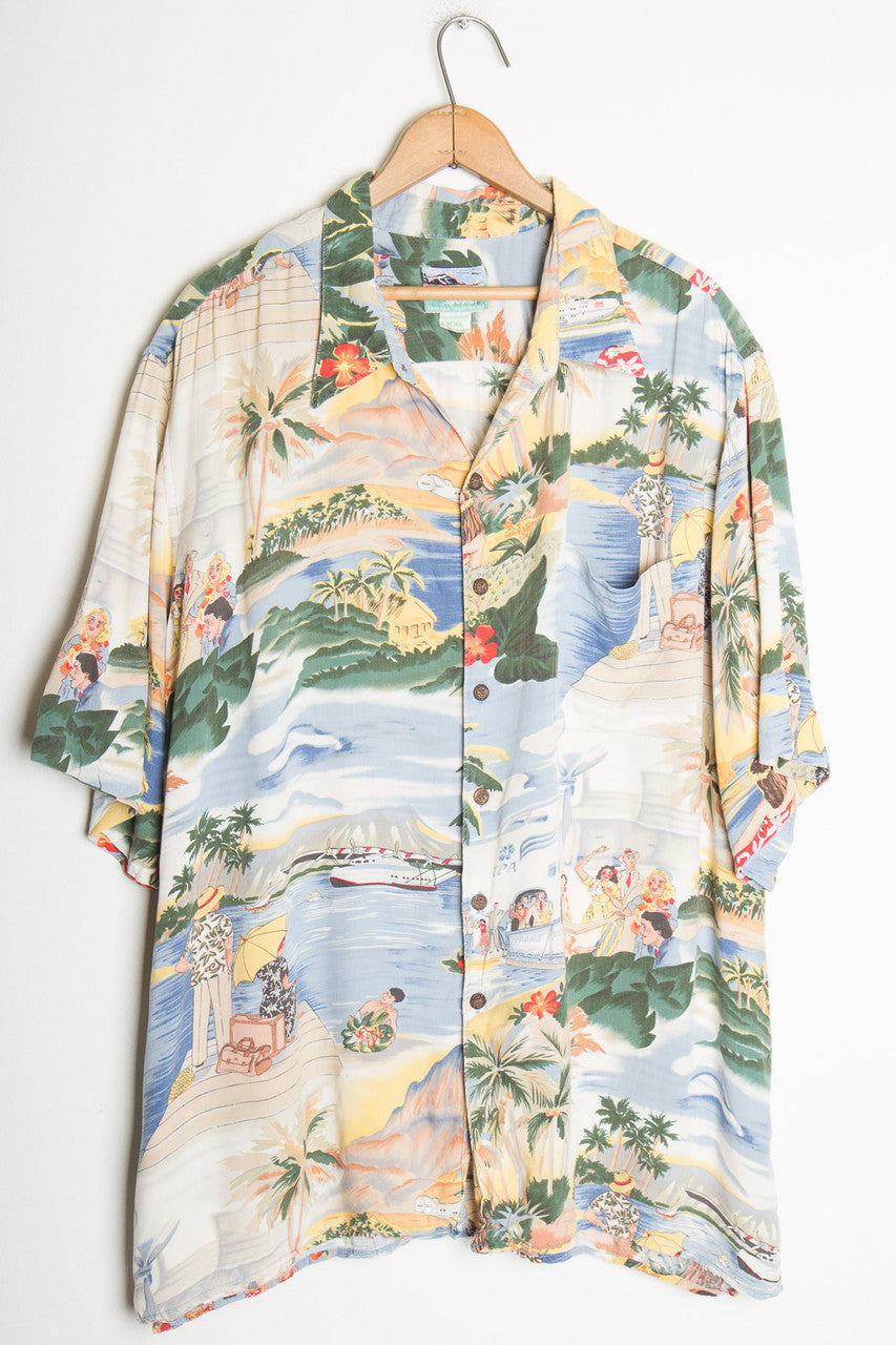Cruise Liner Vintage Hawaiian