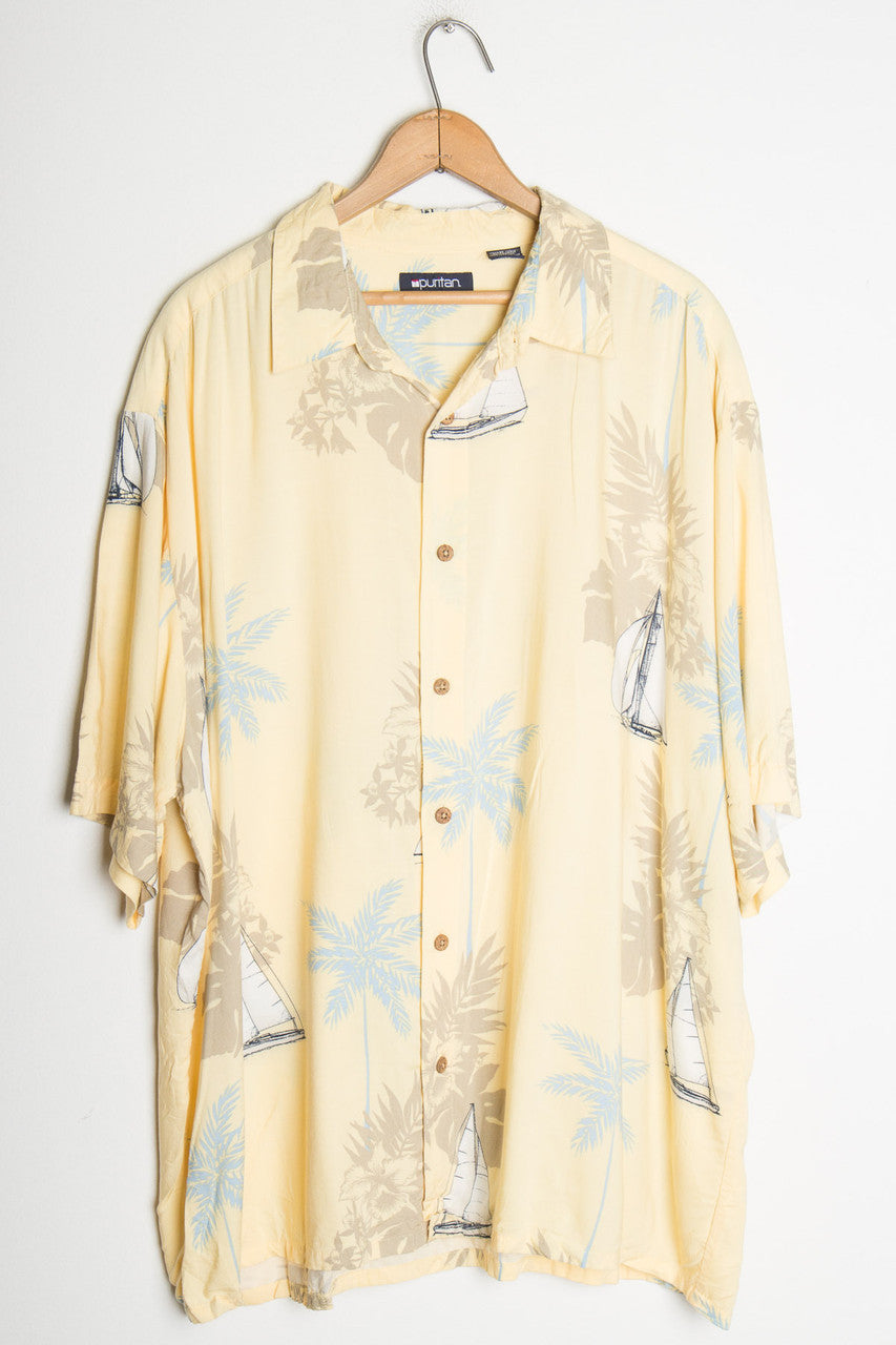 Sailboat Vintage Hawaiian