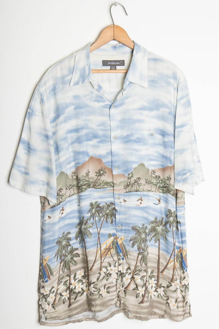 Surfing Vintage Hawaiian