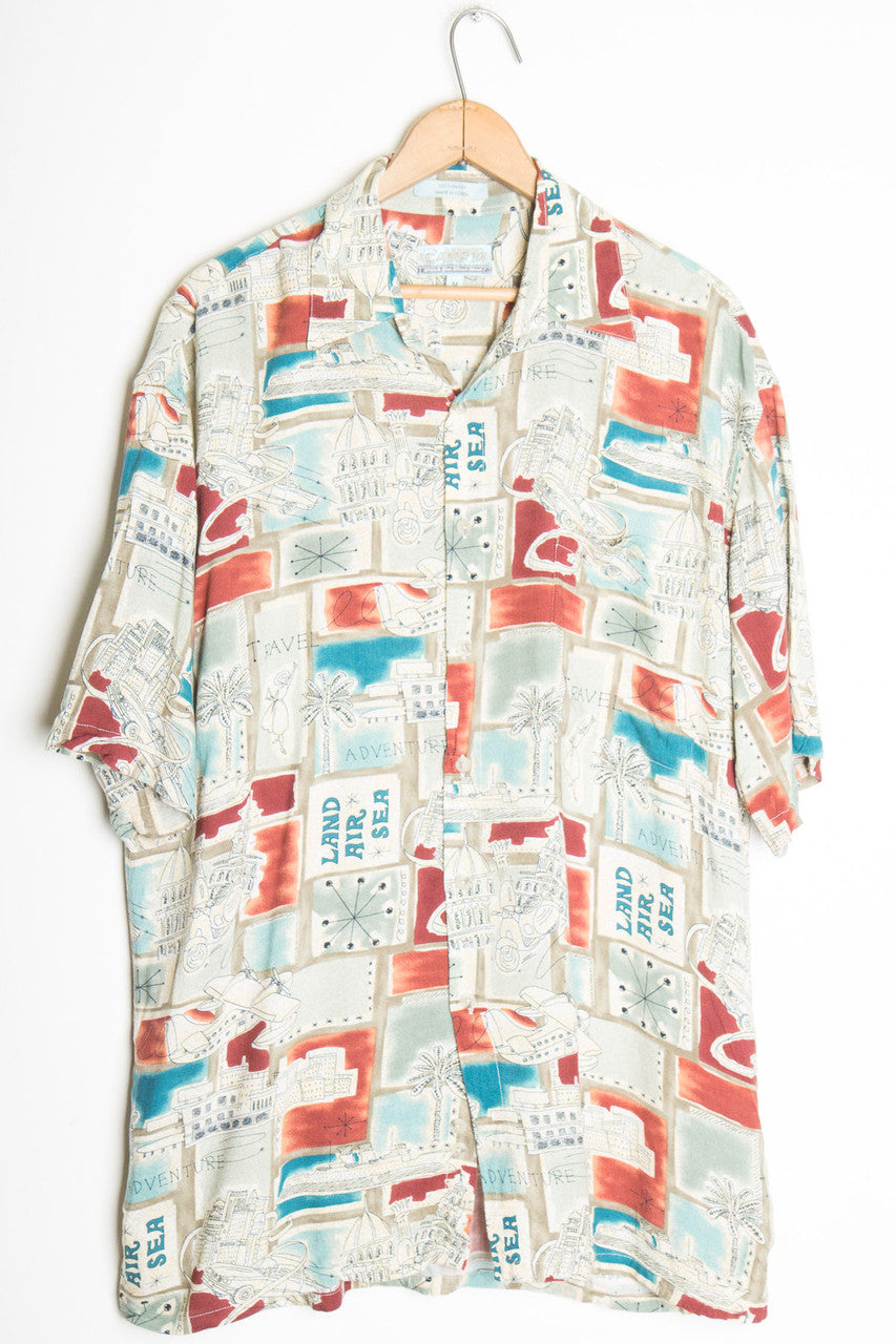 Adventure and Travel Vintage Hawaiian
