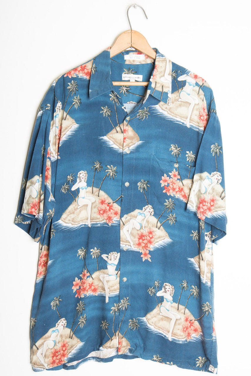 Pin-up Girl  Vintage Hawaiian 2