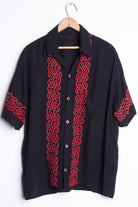 Black & Red Tribal Vintage Hawaiian