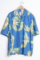 Blue Pineapple Vintage Hawaiian