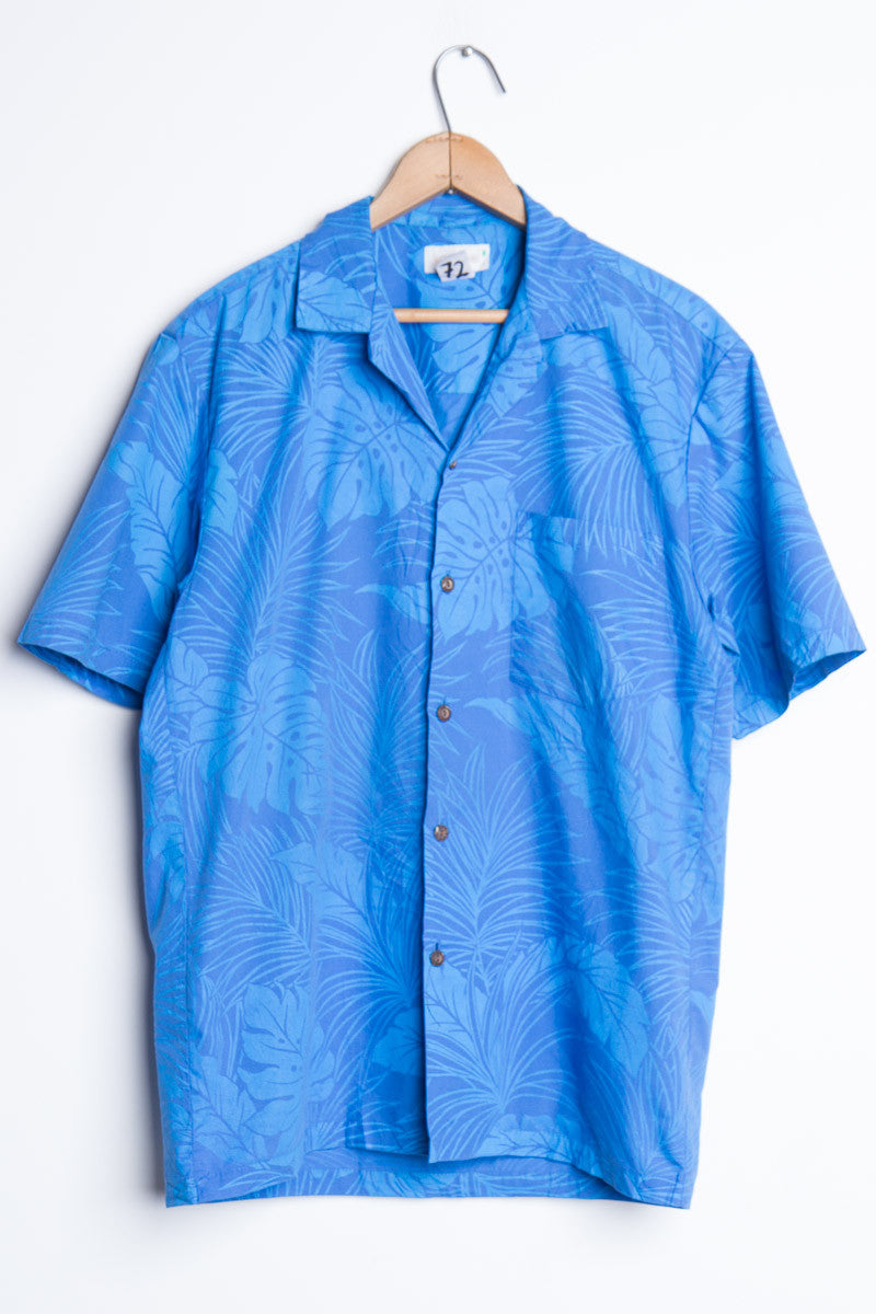 Blue Flower Vintage Hawaiian 2