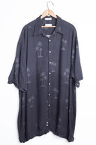 Black Palm Tree Vintage Hawaiian 2