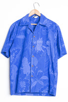 Blue Floral Vintage Hawaiian 1