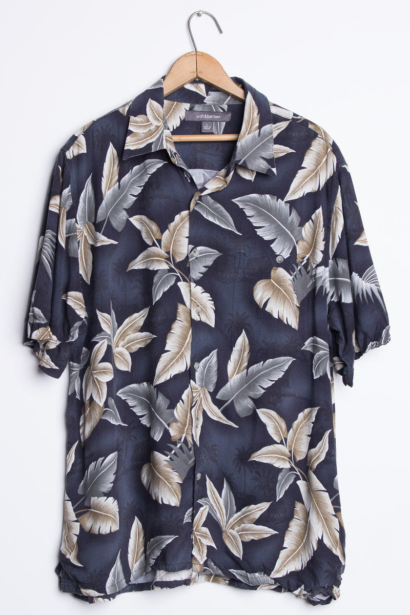 Black Leaf Vintage Hawaiian