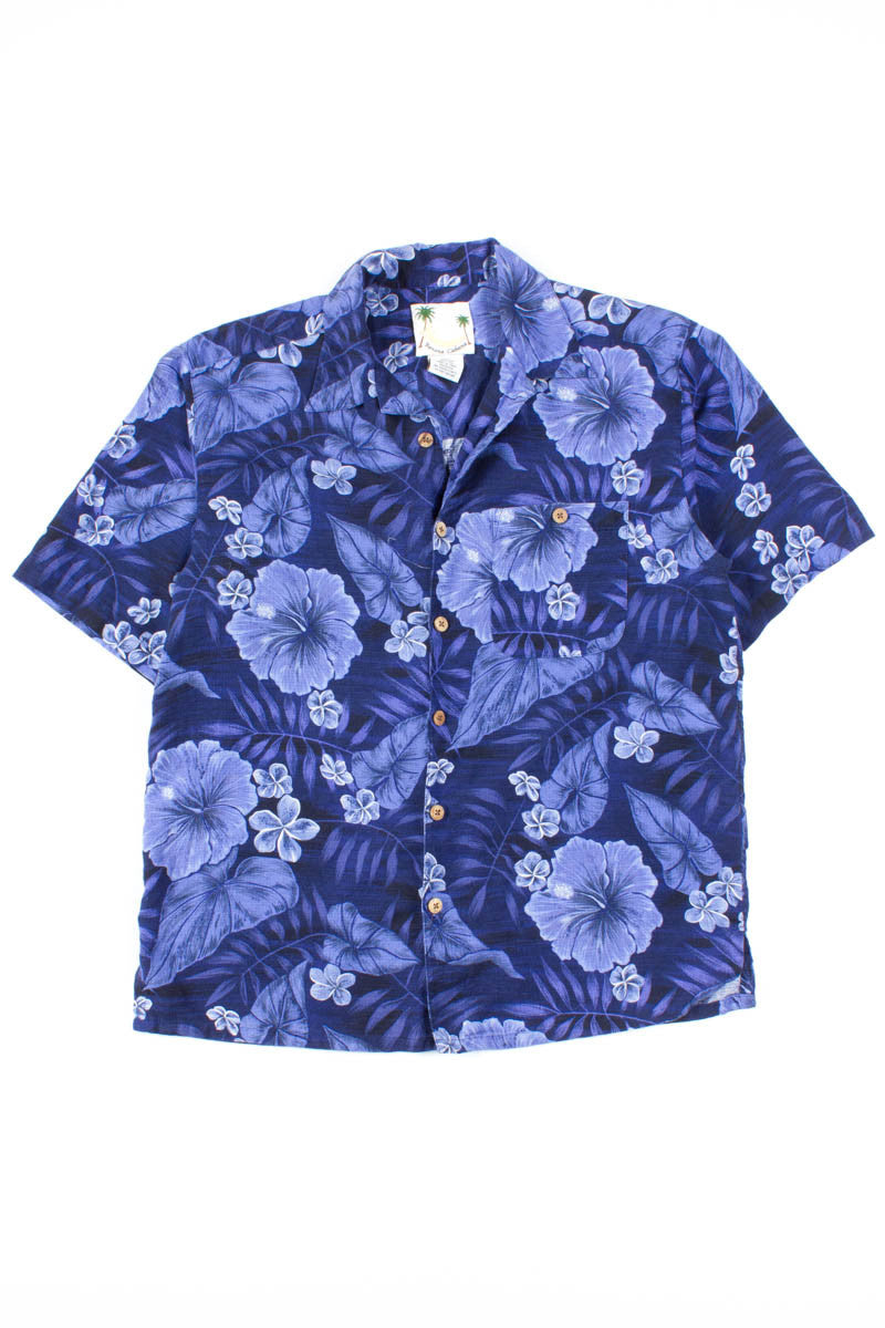 Blue Hibiscus Vintage Hawaiian 1