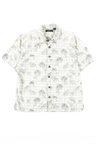 Palm Leaf Print Vintage Hawaiian