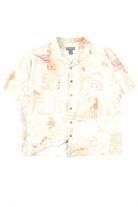 Abstract Watercolor Vintage Hawaiian