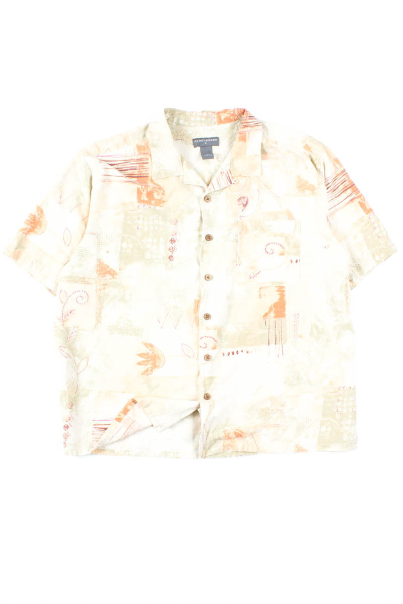 Abstract Watercolor Vintage Hawaiian