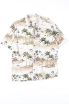 Brown Wash Vintage Hawaiian