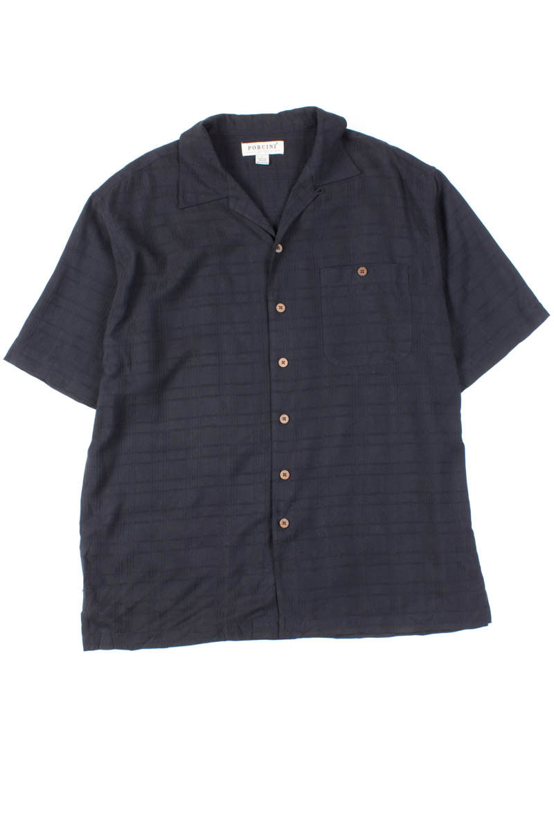 Dark Checkered Vintage Hawaiian