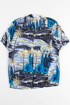 Blue Surfboard Vintage Hawaiian 2