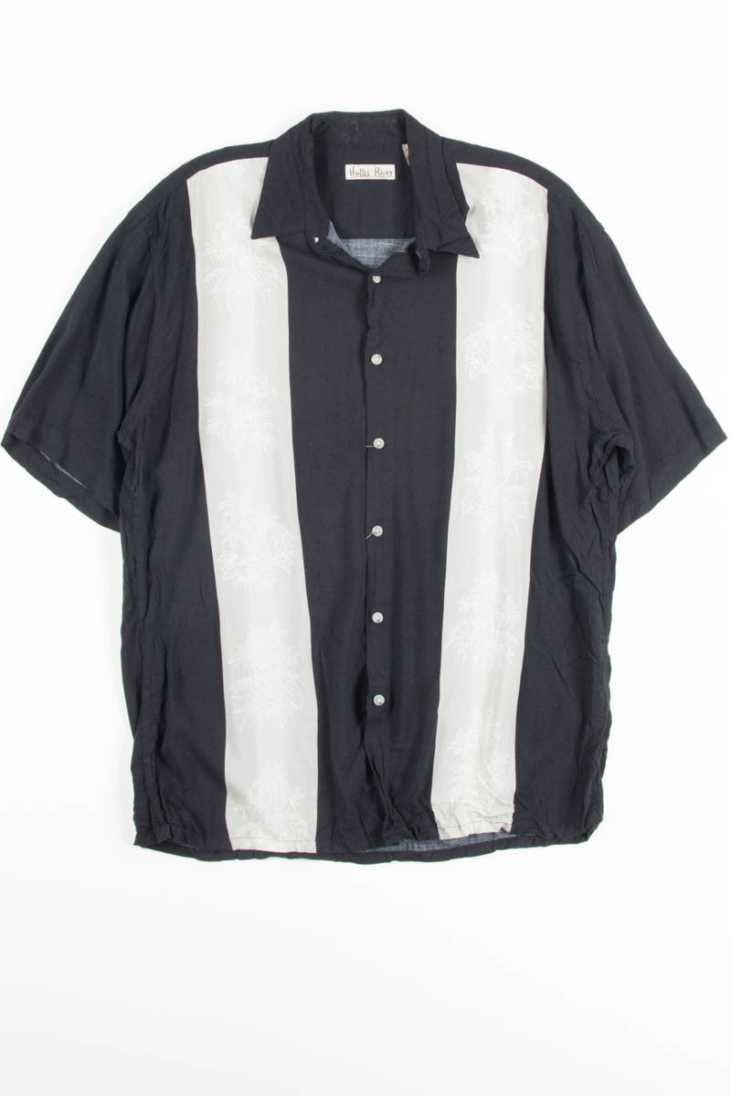 Black Bowling Style Vintage Hawaiian 1