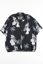 Black Sail Boat Vintage Hawaiian