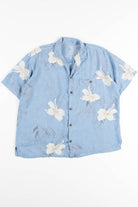 Blue Floral Vintage Hawaiian 4