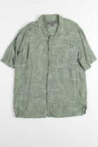 Squares & Palm Trees Vintage Hawaiian