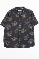 Black Cocktail Vintage Hawaiian