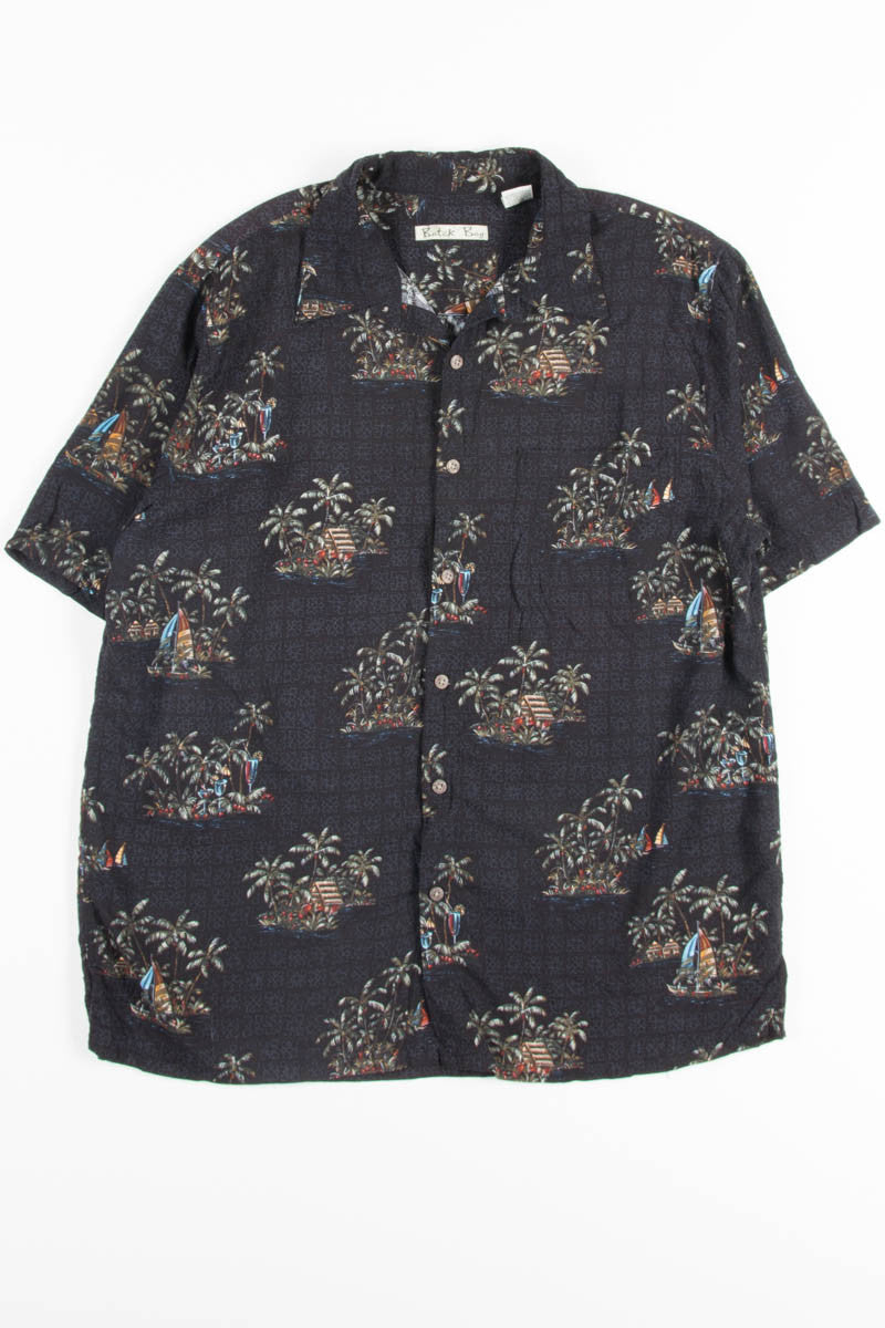 Black Cocktail Vintage Hawaiian