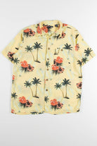 Yellow Hibiscus Vintage Hawaiian 1