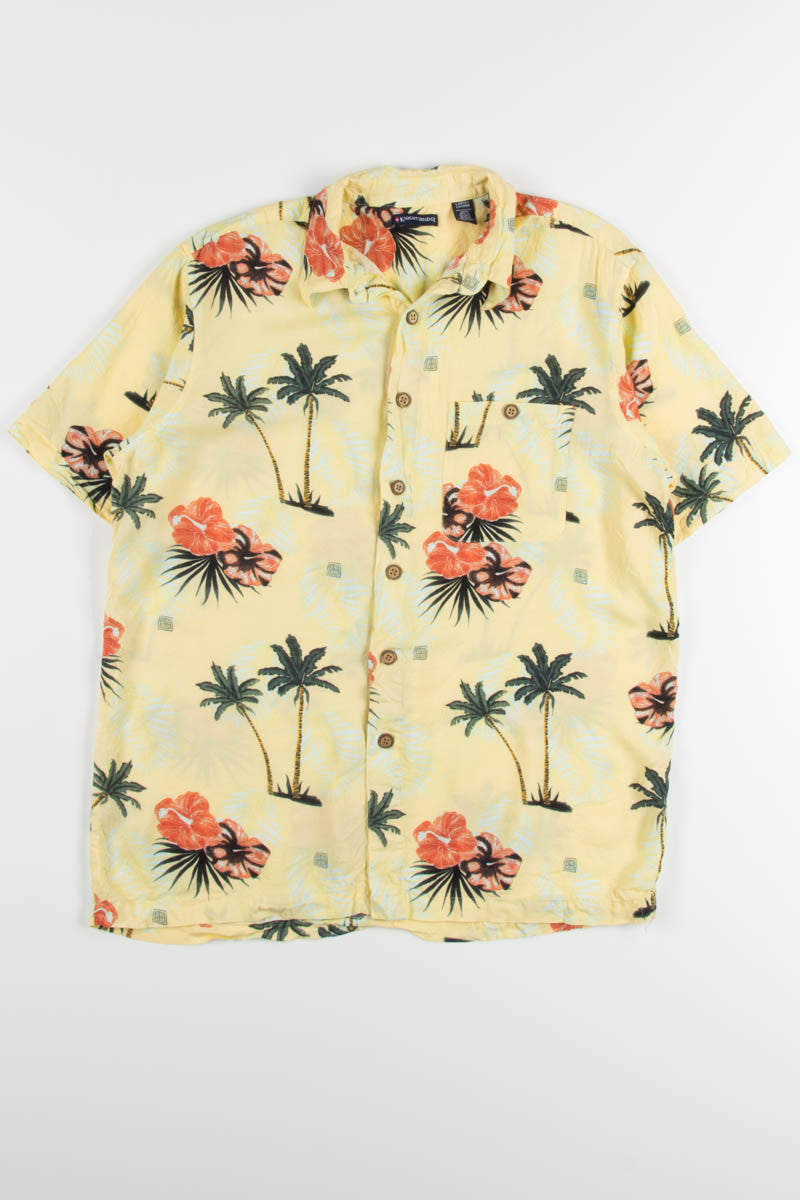 Yellow Hibiscus Vintage Hawaiian 1