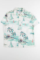 Large Beach Vintage Hawaiian