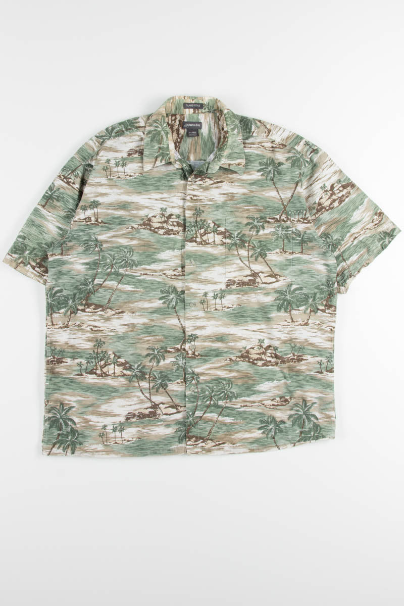 Green Beach Vintage Hawaiian