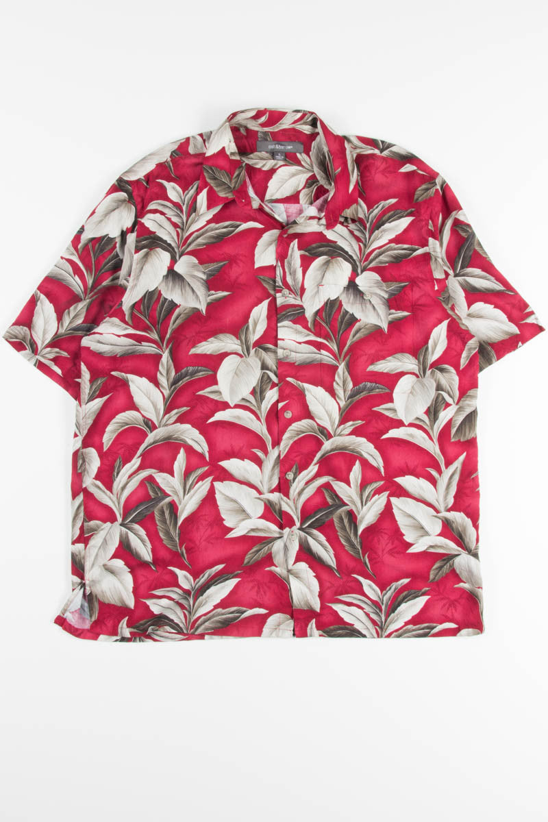 Red Leaves Vintage Hawaiian 1