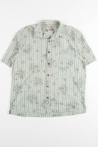 Striped Palm Vintage Hawaiian