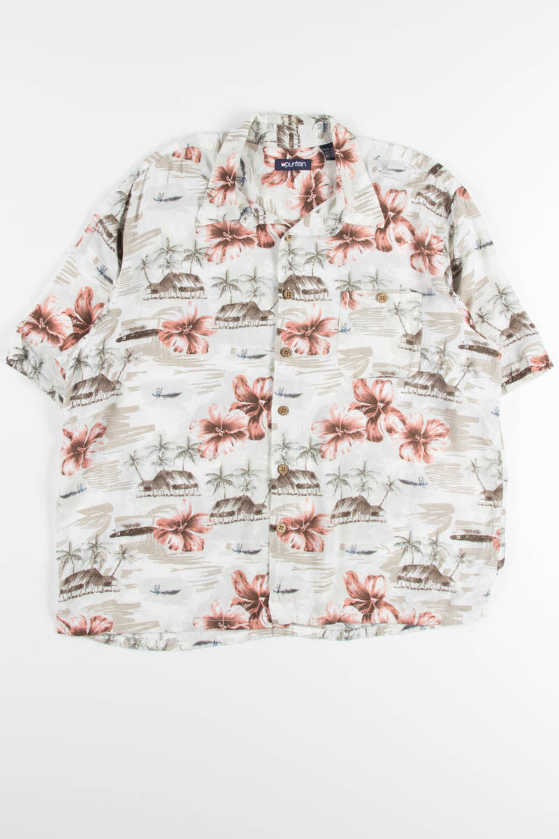Beach Hut Vintage Hawaiian