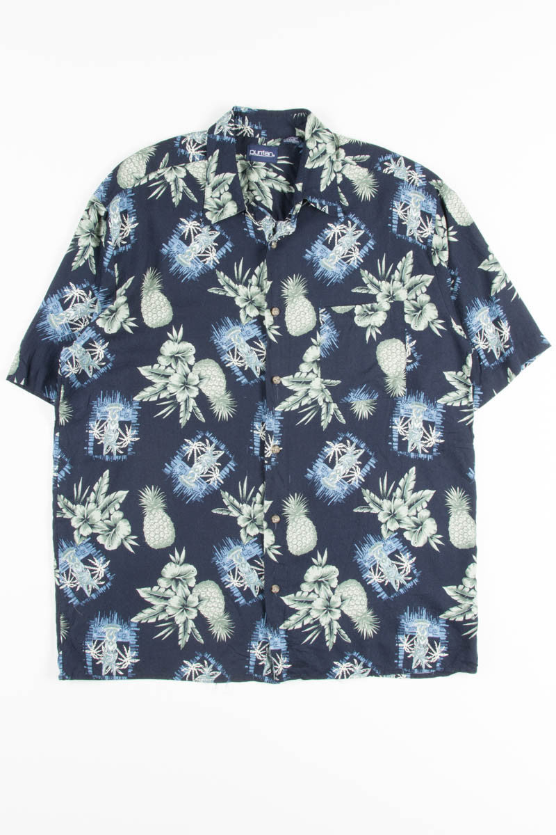 Tiki & Pineapples Vintage Hawaiian