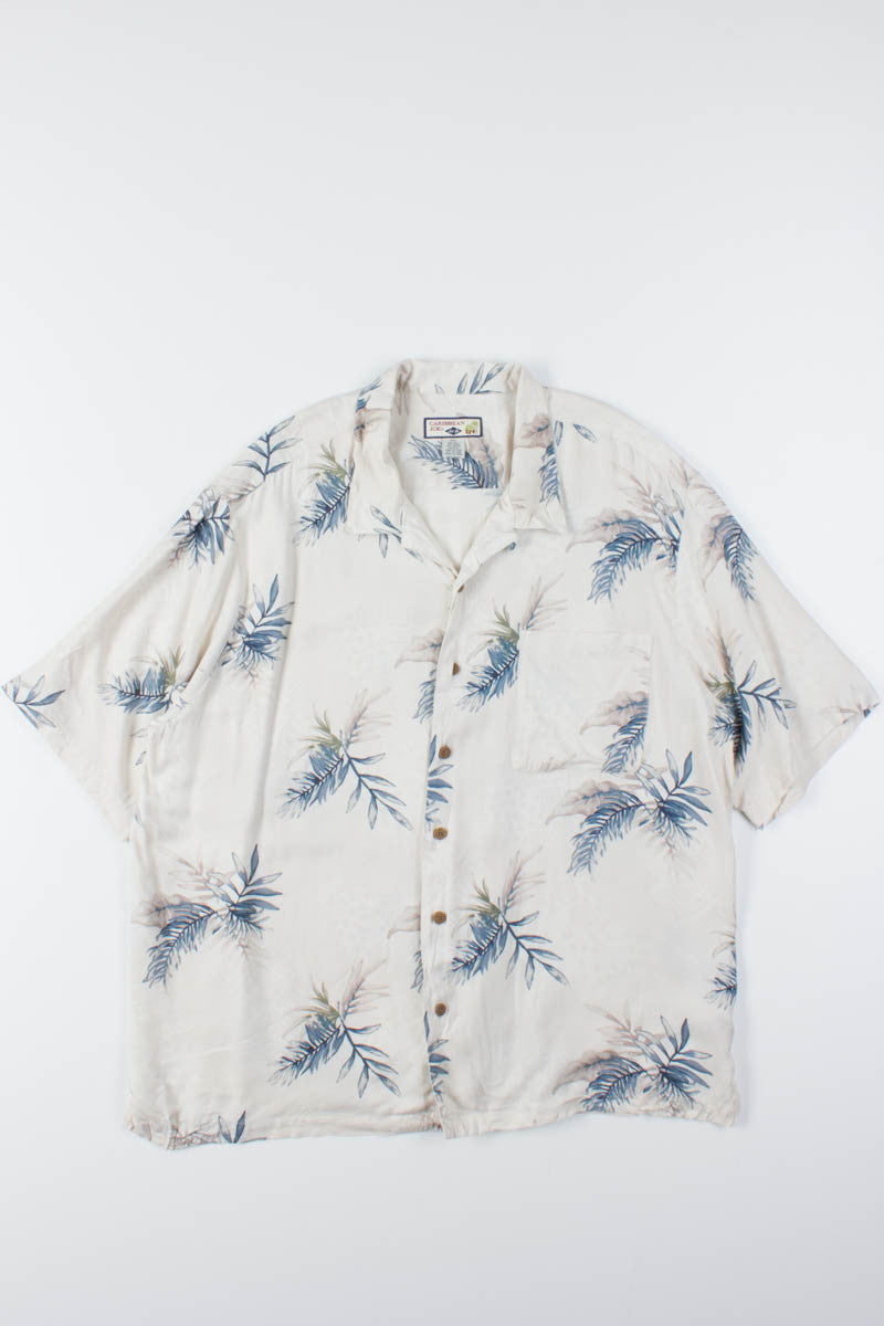 Blue Leaves Vintage Hawaiian 4