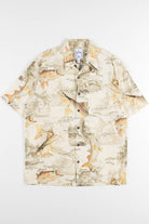 Freshwater Fish Vintage Button Up Shirt