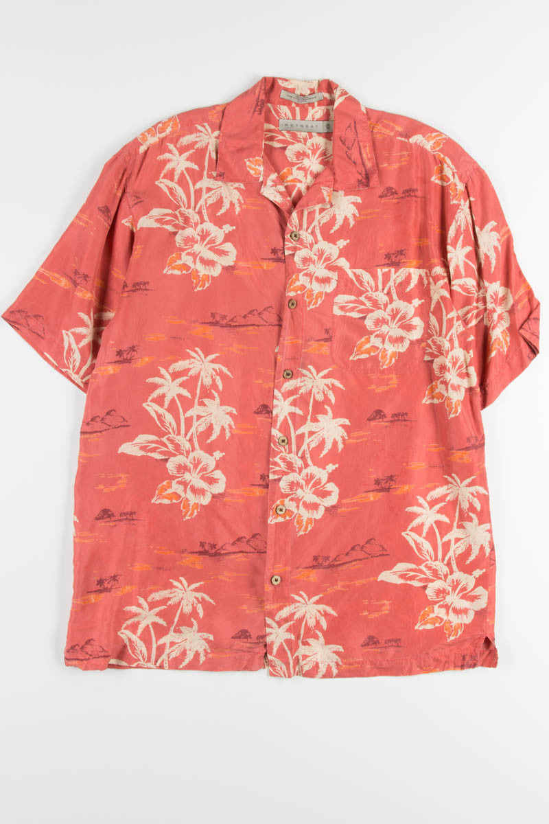 Coral Floral Vintage Hawaiian
