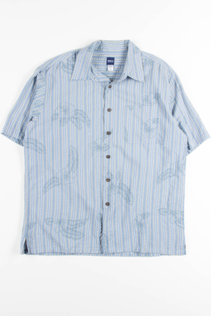 Blue Striped Vintage Hawaiian