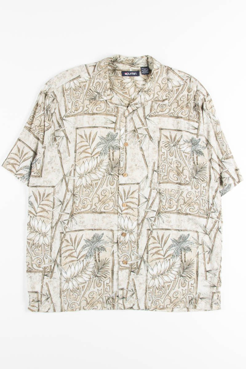 Bamboo & Tribal Patterns Vintage Hawaiian