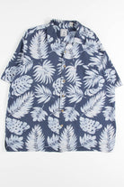 Blue Leaves Vintage Hawaiian 5