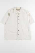 Abstract Tan Vintage Hawaiian