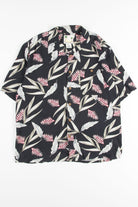 Black Leaves Vintage Hawaiian