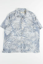 Blue Leaves Vintage Hawaiian 8