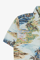 Light Blue Southern Tide Reyn Spooner Hawaiian Button Up Shirt (2010s)