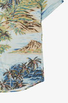 Light Blue Southern Tide Reyn Spooner Hawaiian Button Up Shirt (2010s)