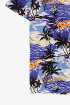 Banana Bay Tropical Hawaiian Button Up Shirt