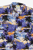 Banana Bay Tropical Hawaiian Button Up Shirt