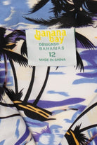 Banana Bay Tropical Hawaiian Button Up Shirt