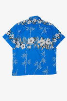 Blue Alvish Hawaiian Button Up Shirt