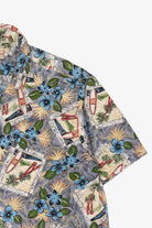 Vintage Blue Hawaii Button Up Hawaiian Shirt (1990s)