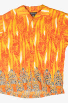 Vintage No Boundaries Ornamental Hawaiian Shirt (2000s)