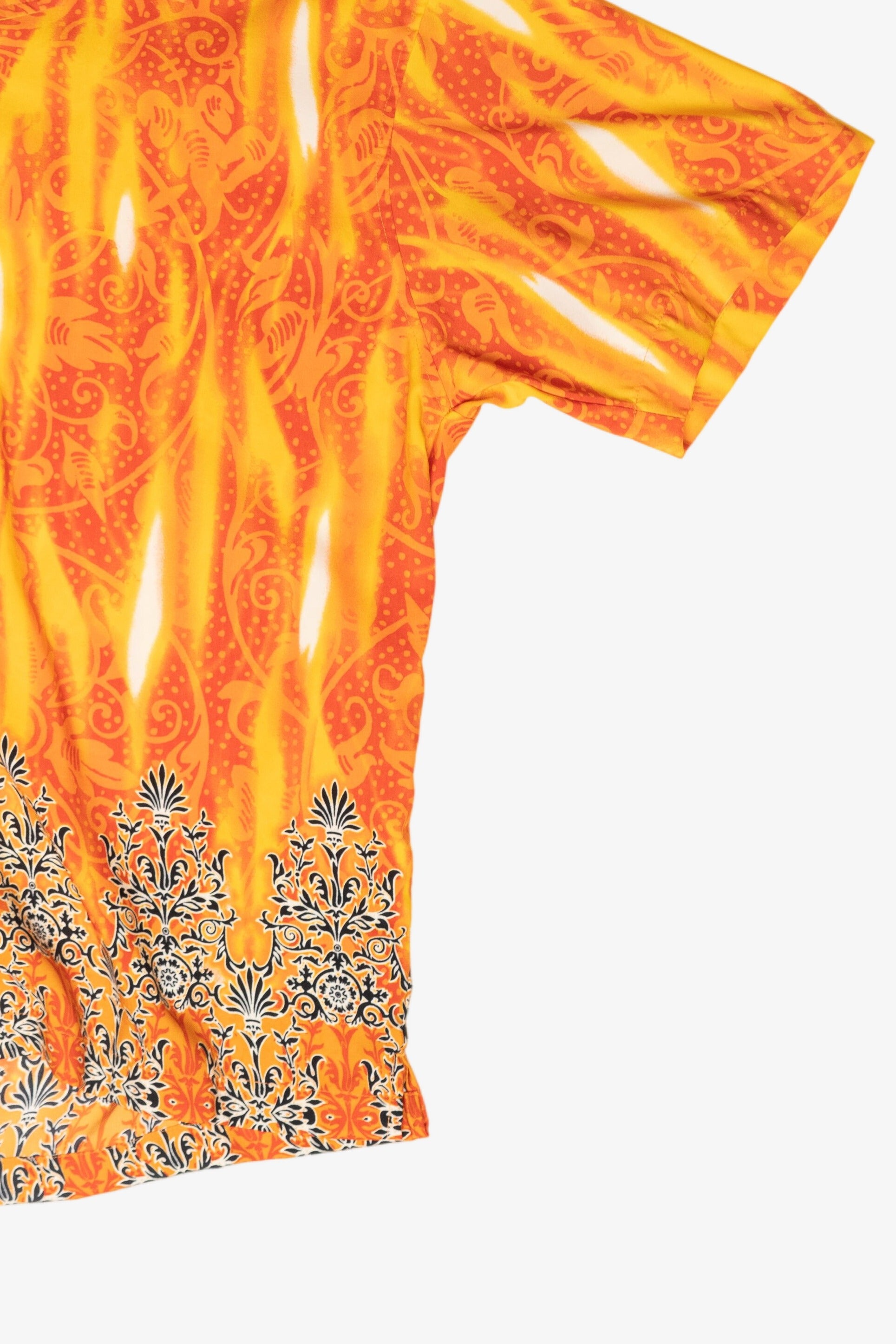 Vintage No Boundaries Ornamental Hawaiian Shirt (2000s)